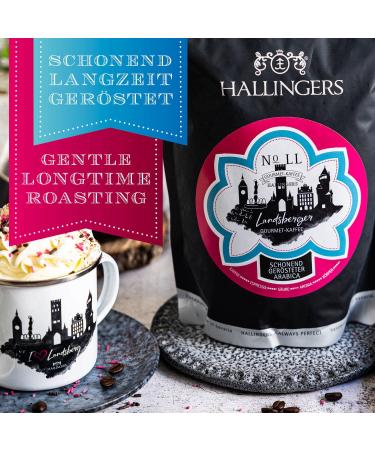 Hallingers No.LL Gourmet Coffee - Long-Term Roasted 500g | Perfect Gift for Mother's Day Father's Day Birthdays & Anniversaries - Premium International Shipping - Buy Online on GoSupps.com