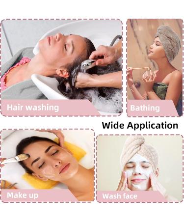 Buy Brown Microfiber Hair Turban Towel with Button | Perfect for Long Hair | Fast International Shipping - Buy Online on GoSupps.com