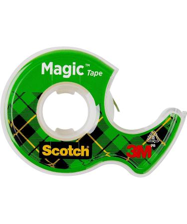 Scotch Magic Tape  3 Rolls  Great for Gift Wrapping  Numerous Applications  Invisible  Engineered for Repairing  3/4 x 300 Inches (3105) - Buy Online on GoSupps.com