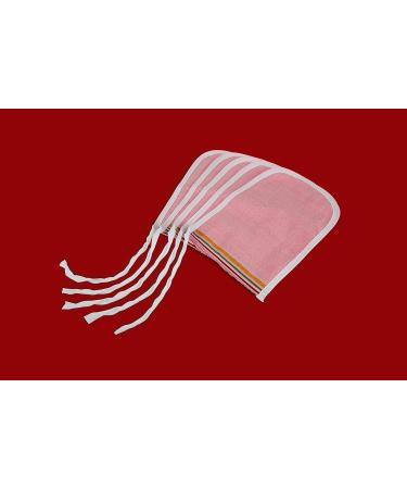 Sugaring Cane Pink Peeling Gloves Deluxe - Perfect for Sauna Hammam & Wellness | International Shipping - Buy Online on GoSupps.com