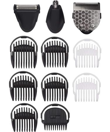 BaByliss MEN 11 in 1 Carbon Titanium Grooming Kit with Nose Trimmer and Foil Shaver - Buy Online on GoSupps.com