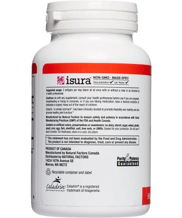 Natural Factors Celadrin Joint Health - 90 Softgels for Mobility & Comfort - Buy Online on GoSupps.com