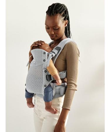 BabyBjrn Baby Carrier Harmony 3D Mesh Silver - Breathable and Comfortable - Buy Online on GoSupps.com