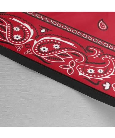 ONE TO PROMISE Paisley Bandanas Barber Cape | Waterproof Haircut Apron for Adults | 55x66 Salon Cape for Hair Stylists - Buy Online on GoSupps.com