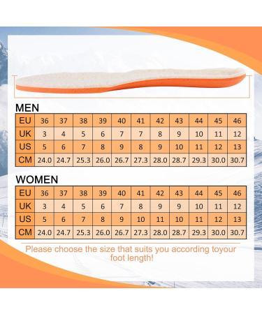 Lambswool Insoles for Men & Women - Soft Warm Wool Insoles with Arch Support for Boots & Winter Shoes - Buy Online on GoSupps.com