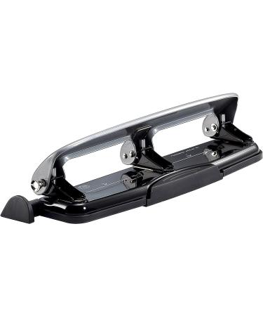 Bostitch Office Three-Hole Punch 2101 - 12 Sheet Capacity, Silver/Black - Buy Online on GoSupps.com