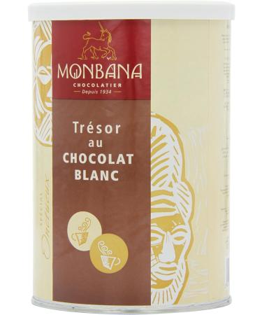 Monbana Tresor Au Chocolate Blanc 500 g - Buy Online on GoSupps.com