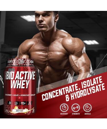iSatori Bio-GRO Vanilla Ice Cream (60 Servings) & Bio-Active Whey Protein Powder Vanilla Swirl (30 Servings) - Buy Online on GoSupps.com
