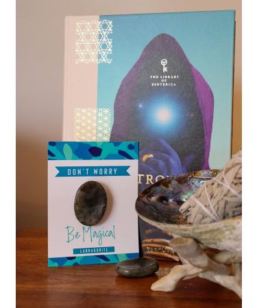 Laboradite Crystal Thumb Stone - Meditation Stress Relief Gift for Chakra Healing & Energy Balancing - Buy Online on GoSupps.com