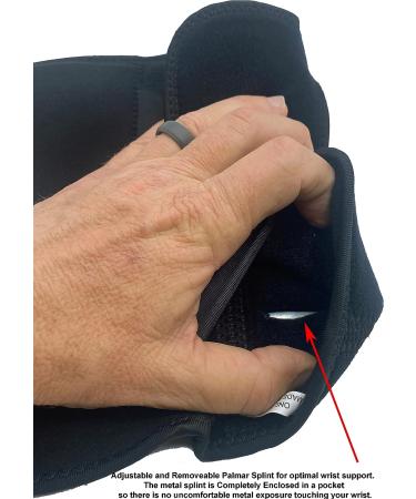 Therapist's Choice Night Wrist Sleep Support Brace - Carpal Tunnel Relief for Right or Left Hand - Adjustable Fit - Buy Online on GoSupps.com