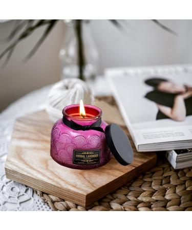 Lavender Scented Candle Gift for Women - 7oz Aromatherapy Soy Candle | 50 Hours Long Burn | Perfect Home Fragrance - Buy Online on GoSupps.com