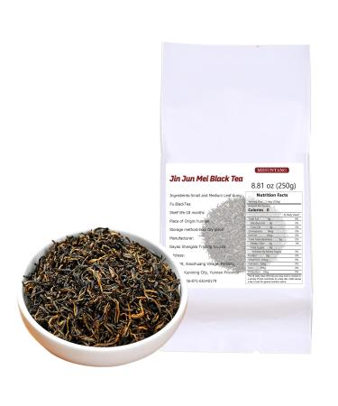 Jin Jun Mei Black Tea 250g Golden Junmei Loose Leaf with Gold Tips Hong Cha Perfect Morning Tea