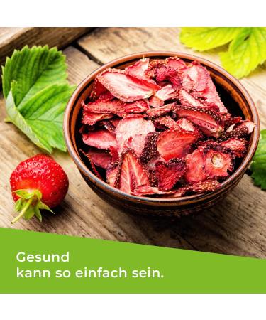  GREAT VITA GreatVita - Dried Strawberries - 1250g - Freeze-dried strawberry slices - Premium quality - No added sugar - 100% whole fruit - Buy Online on GoSupps.com