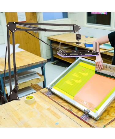 Dorhui 25W LED UV Screen Printing Exposure Unit with Adjustable Stand - Perfect for Cyanotype and Photo Emulsion Kits - Buy Online on GoSupps.com