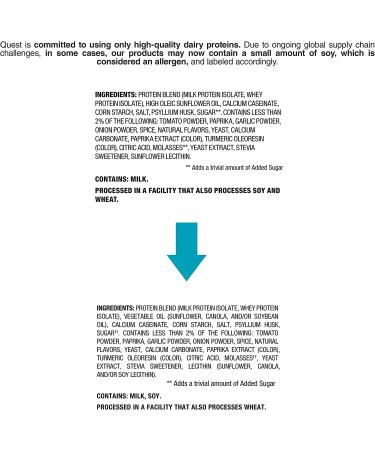 Quest Nutrition Protein Chips Variety Pack - BBQ, Cheddar, Sour Cream & Onion - High Protein, Low Carb - 1.1 oz (Pack of 12) - Buy Online on GoSupps.com