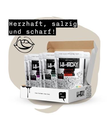 Buy Vegan Boiled Peanuts Mix - Salty Umami Teriyaki & Spicy (2x220g) - Delicious Snack & Cooking Topping - Buy Online on GoSupps.com