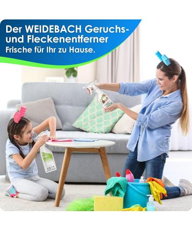 Effective Weidebach Odor & Stain Remover - Biodegradable & Ready to Use for Stubborn Household Odors - Buy Online on GoSupps.com