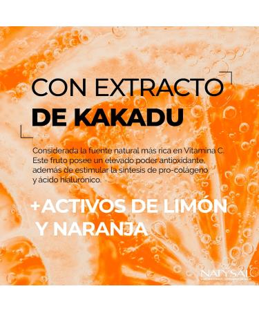 Natysal Hyaluronic Acid and Vitamin C Facial Elixir 20 ml Skin Cell Regeneration - Buy Online on GoSupps.com