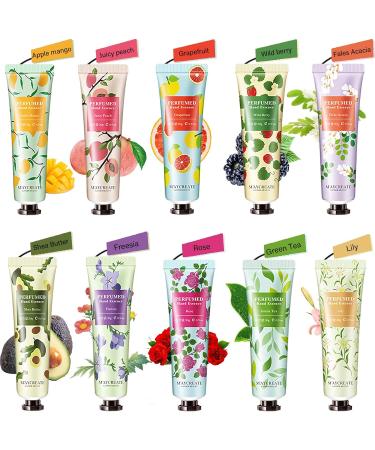 SmoBea 20 Pack x 30ml Plant Fragrance Hand Cream Gift Set | Mini Natural Moisturizing Hand Lotion | Deep Hydrating Non-Greasy Formula with Aloe & Fruit Extracts - Buy Online on GoSupps.com
