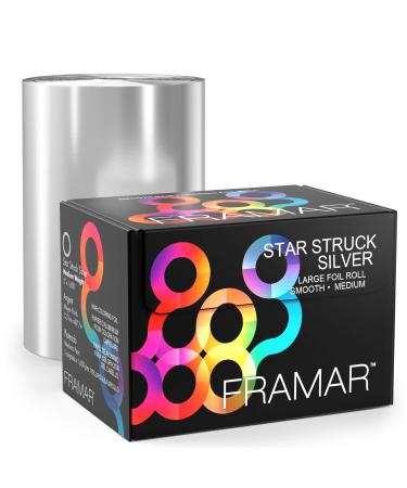Framar Star Struck Silver Roll Aluminum Foil, Hair Foils For Highlighting, Hair Color - Medium 1600 ft - Buy Online on GoSupps.com