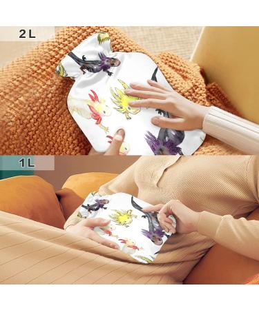 Axolot Hot Water Bottle - 1L Plush Cover | Stylish Winter Warmer for Kids & Adults - Buy Online on GoSupps.com