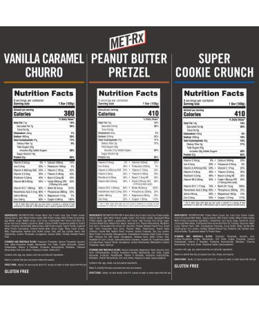 MET-Rx Big 100 Colossal Protein Bars Variety Pack - Healthy Meal Replacement Snack - 3.52 oz bars, 9 Count (Pack of 3) - Buy Online on GoSupps.com