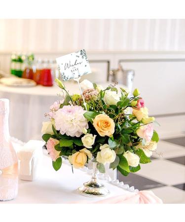 240 Pcs Floral Picks Card Holder - Fork Shape 9.4 Inch for Valentine's Day Wedding Decoration - Buy Online on GoSupps.com