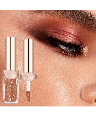 Liquid Eye Shadow Highly Pigmented Eye Makeup 6 Colors Long-Lasting Makeup for Eyeliner Highlight 04 - Buy Online on GoSupps.com