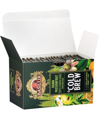  sarcia.eu BASILUR Cold Brew - Decaffeinated fruity tea with passion fruit and citrus aromas cold tea bags 20 x 2 g (1) - Buy Online on GoSupps.com