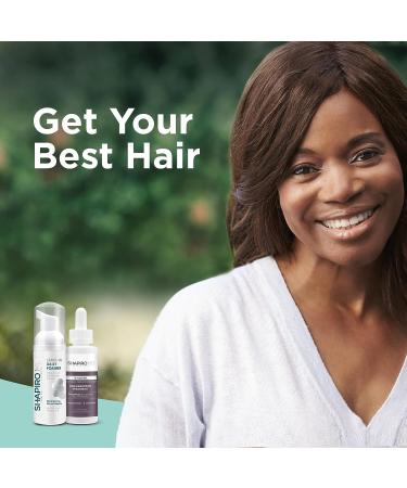 Shapiro MD Women's Hair Regrowth Travel Kit - 2% Minoxidil Leave-In Foamer for Healthier, Fuller, Thicker Hair - Buy Online on GoSupps.com