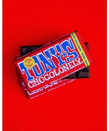  Tony's Chocolonely Tony's Chocolonely tablette de chocolat Lait 32% - Buy Online on GoSupps.com