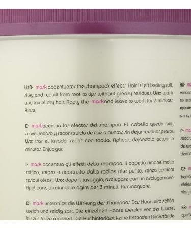 Salerm Cosmetics Hair Mascaras 1000ml - Pack of 1 | Long-lasting Color for Beautiful Hair - Buy Online on GoSupps.com