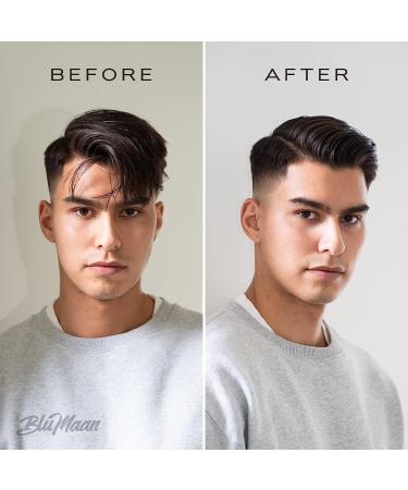 BluMaan Original Meraki Men's Hair Wax 2.5 oz - Matte Finish, High Hold - Pre or Post-Styler for All Hair Types - Buy Online on GoSupps.com