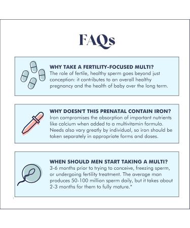 FullWell Fertility Multivitamin for Men | Daily Vitamin for Conception Support | Sperm Motility & Strength | Dietitian-Formulated | Choline Grapeseed Oil Folate | 3rd Party Tested 30 Servings Mens Multivitamin - Buy Online on GoSupps.com