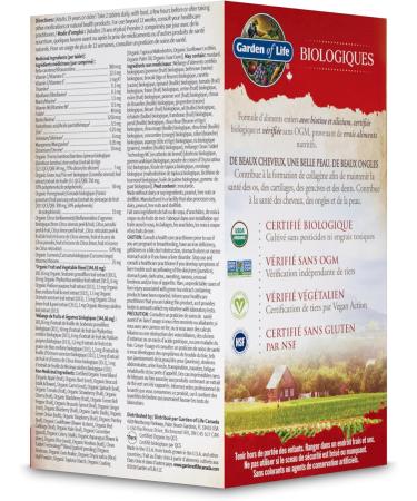 Buy Garden of Life mykind Organics - Organic Plant Collagen Builder 60 VT | Best Vegan Collagen Supplement for Skin & Hair - Buy Online on GoSupps.com