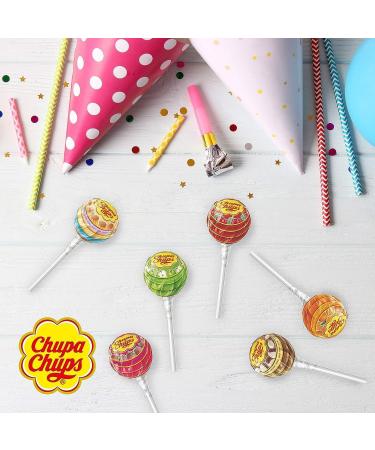 Chupa Chups Sugar Free Party Sweets - Assorted Lollipops Box (50 Count) | International Shipping Available - Buy Online on GoSupps.com