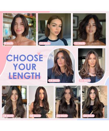 Elailite Clip in Hair Extension Real Human Hair Remy Natural Hair - 8 Pieces (Thin Weft) Full Head Straight - #18/613 Ash Blonde Mix Bleach Blonde - 10 Inch (50 g) 10 Inch (50 g) #18/613 Ash Blonde Mix Bleach Blonde - Buy Online on GoSupps.com