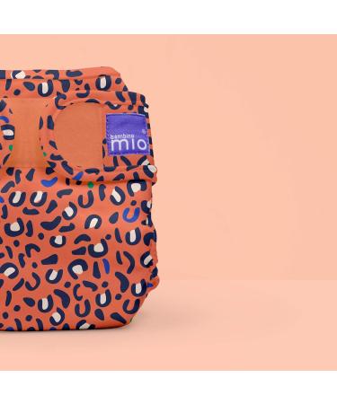 Bambino Mio Mioduo Two-Piece Reusable Nappy Safari Spots Size 2 (9Kgs+) - Buy Online on GoSupps.com