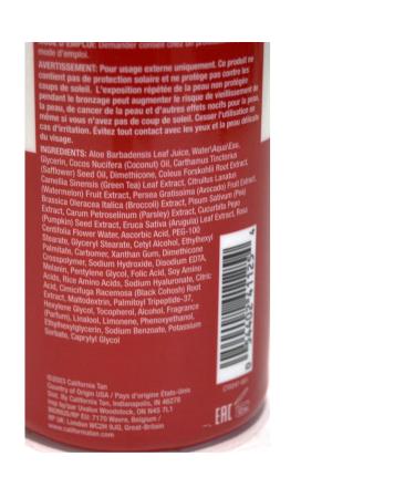 California Tan Restored Moisturizer Daily Body Lotion - 16 ounces - Red Light Therapy Bed Age-Defying Formula - Buy Online on GoSupps.com