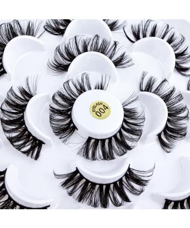 7 Pairs of 3D False Eyelashes Set | Reusable Natural Artificial Eyelashes (004) - International Shipping Available - Buy Online on GoSupps.com