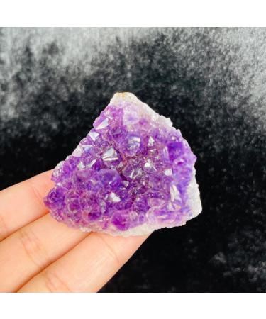 Amethyst Crystals Natural Uruguay Dream Amethyst Quartz Crystal Cluster Specimen JIZTGEDM 50-100g - Buy Online on GoSupps.com