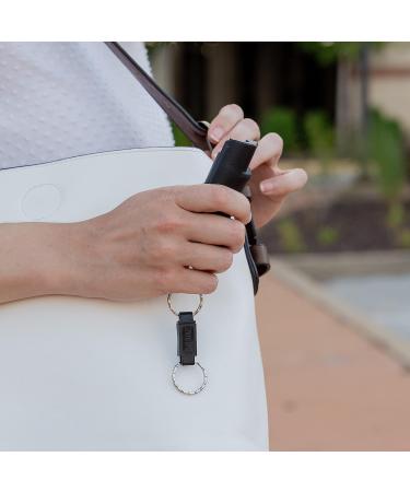 SABRE Defense Spray 3-in-1 Formula - Max Strength Pepper Spray, CS Tear Gas, UV Dye - Quick Release Key Ring - Finger Grip - 25 Bursts - Buy Online on GoSupps.com