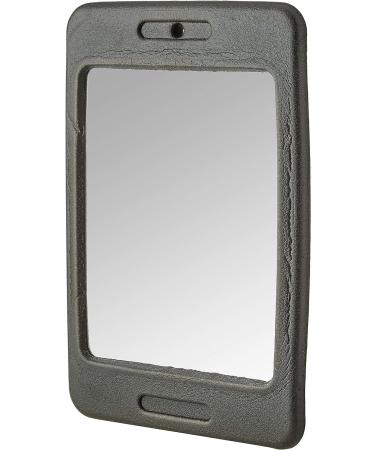 Sibel Shockproof Mirror - Black | Pack of 1 - Impact Resistant Design - Buy Online on GoSupps.com