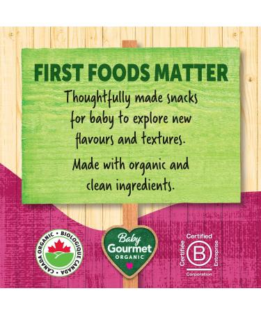 Baby Gourmet Organic Meltable Mushies Beetberry with Coconut Cream 23g - Buy Online on GoSupps.com