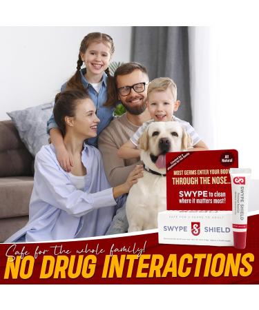 Swype Shield Nasal Gel - Drug-Free Allergen Blocker for Pollen Allergy Relief Ideal for Airplane Travel - Unscented 180+ Applications 0.27 oz (Pack of 1 - Buy Online on GoSupps.com