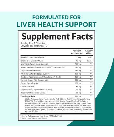 Calcium D3 K2 B12 (1pk) and Liver Support (1pk) Supplement Bundle - Potent Vitamins for Bone Heart Liver Function & Immune Support - Non-GMO Vegan Gluten-Free - Buy Online on GoSupps.com