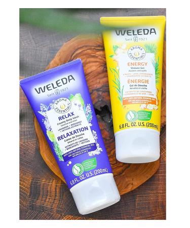 Weleda Aroma Essentials Energy Shower Gel 6.8 fl oz - Revitalize & Refresh - Buy Online on GoSupps.com
