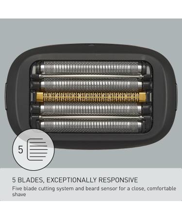 Panasonic ARC5 Palm-Sized Electric Shaver - Compact Razor with 5-Blade System USB-C Charging Wet/Dry Use - ES-PV3A-K Black - Buy Online on GoSupps.com