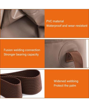 aiGear Collapsible Bucket 5.3 Gallon Portable Camping Outdoor Buckets - Brown - Buy Online on GoSupps.com
