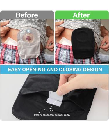 8 Pack Stretchable Bag Covers - Washable & Lightweight Care Protector Bags for Men & Women - Black - Buy Online on GoSupps.com